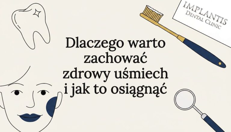 Ilustracja ozdobna na nagłówek bloga stomatologicznego