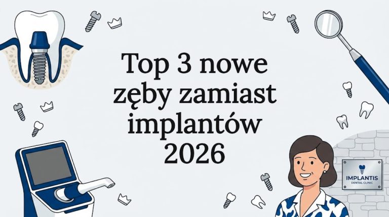 Ilustracja na kartę tytułową z motywem stomatologicznym